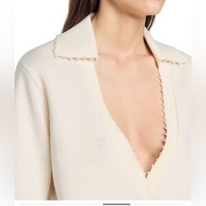 Sandro beaded sweater